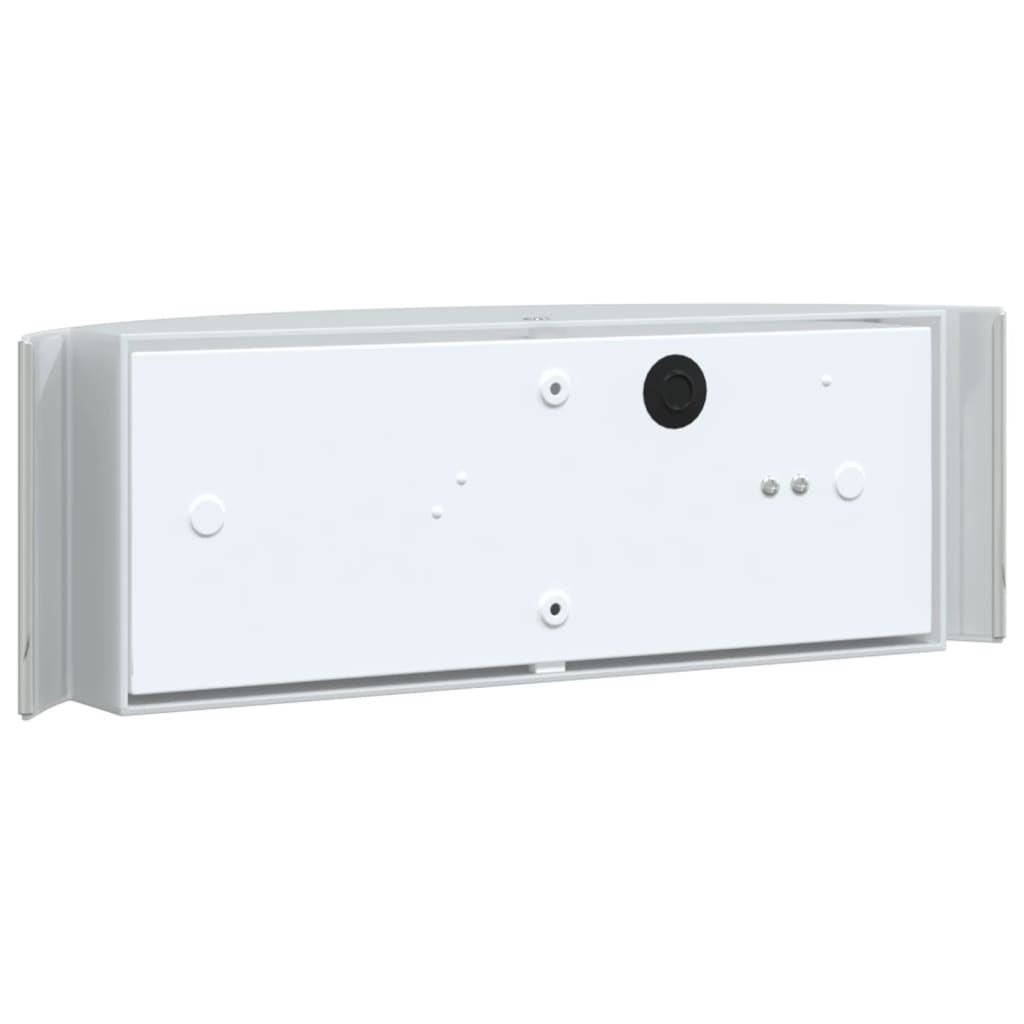 vidaXL Außenwandleuchten 2 Stk. Silbern Edelstahl - Image 6