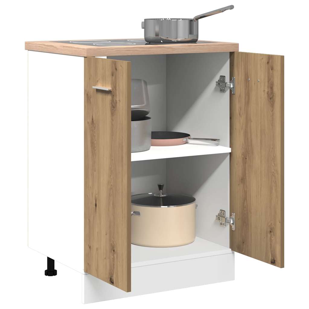 vidaXL Unterschrank Lyon Artisan-Eiche 60x46x81,5 cm Holzwerkstoff - Image 4