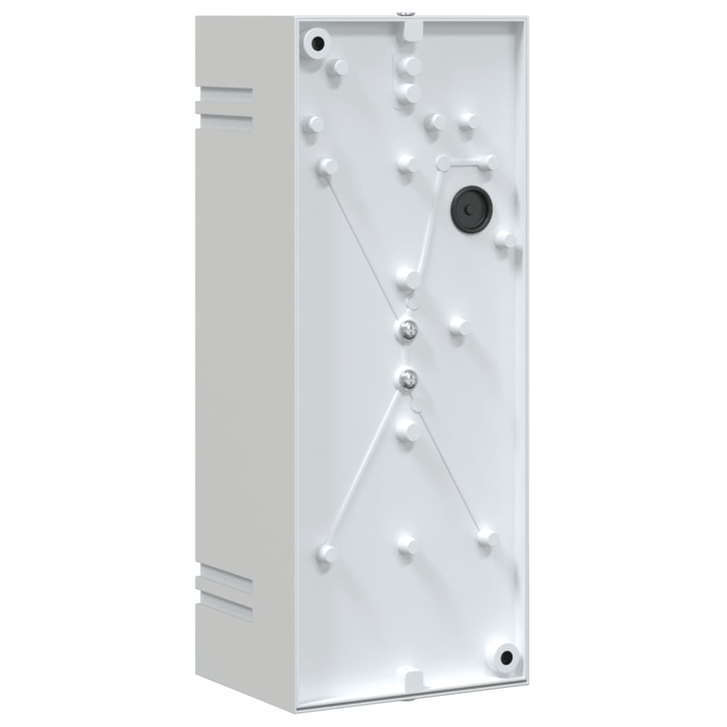 vidaXL Außenwandleuchten 2 Stk. Silbern Edelstahl - Image 6