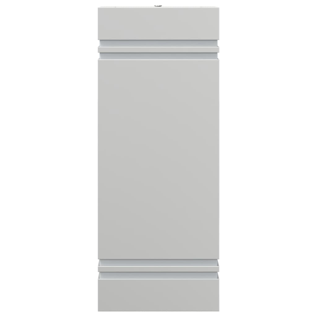 vidaXL Außenwandleuchten 2 Stk. Silbern Edelstahl - Image 4