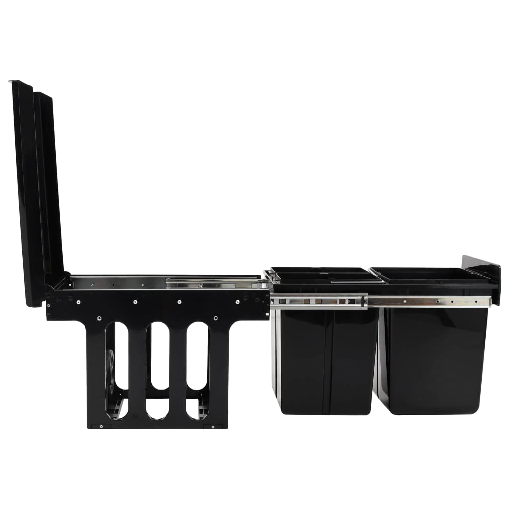 vidaXL Abfallsammler Soft-Close 48 L - Image 5