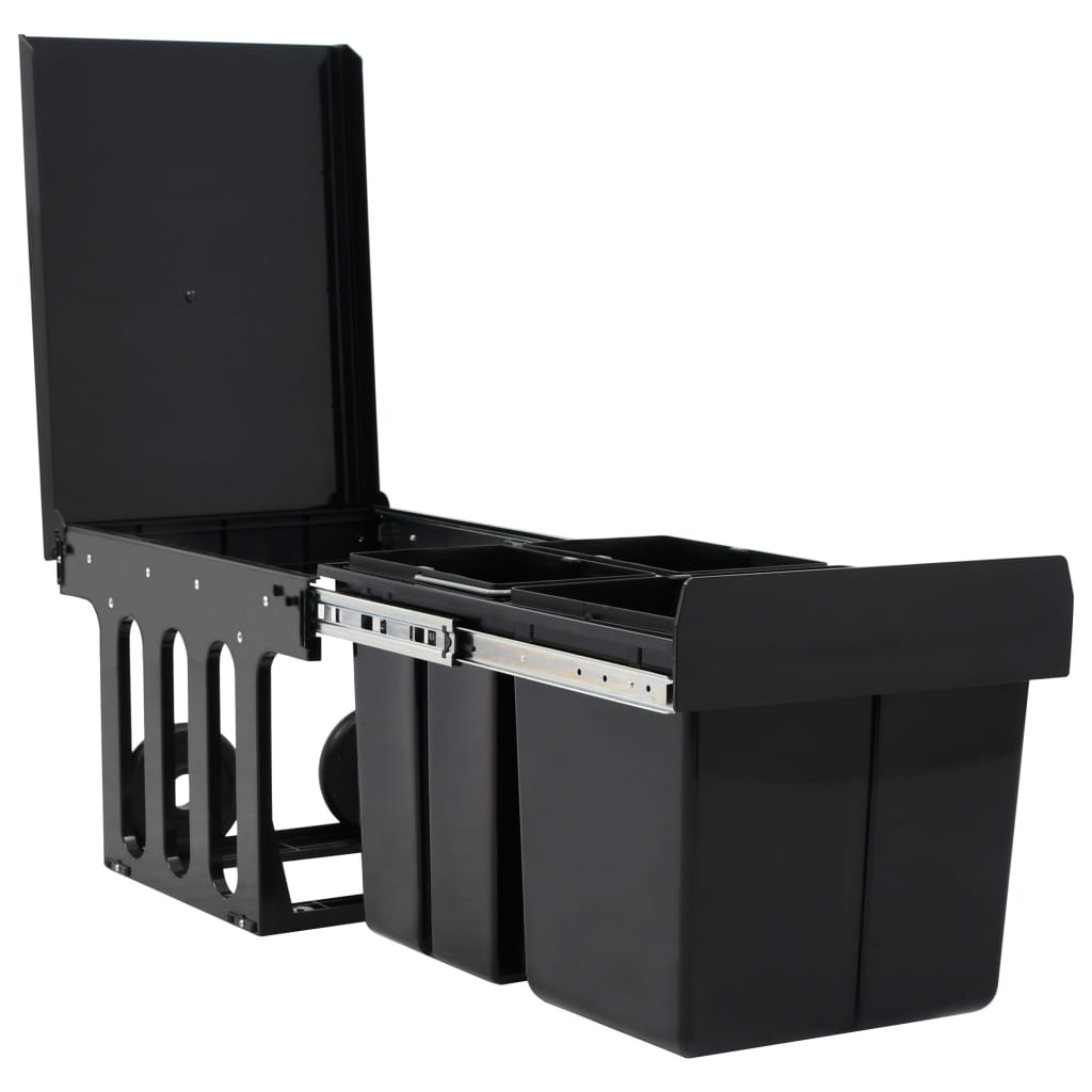 vidaXL Abfallsammler Soft-Close 48 L - Image 4