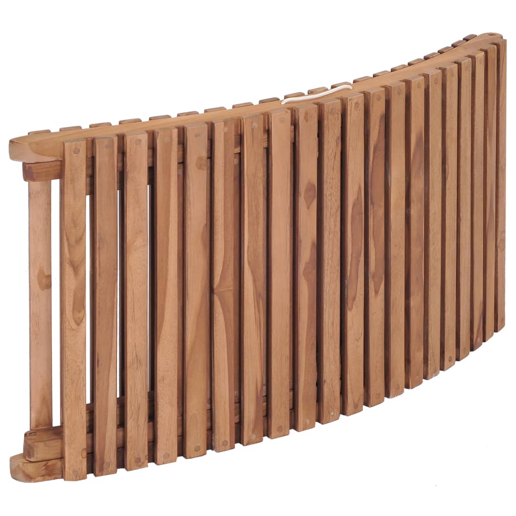 vidaXL Sonnenliege Klappbar Massivholz Teak - Image 6