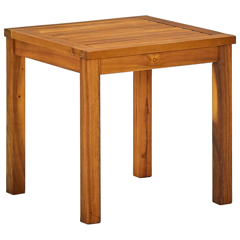 vidaXL Sonnenliege mit Tisch Massivholz Akazie und Textilene - Image 6