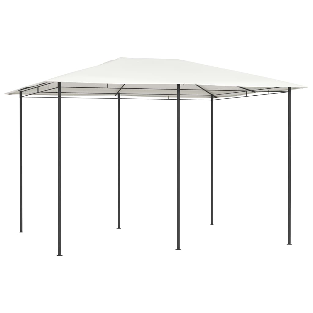 vidaXL Pavillon 3x4x2,6 m Creme 160 g/m²