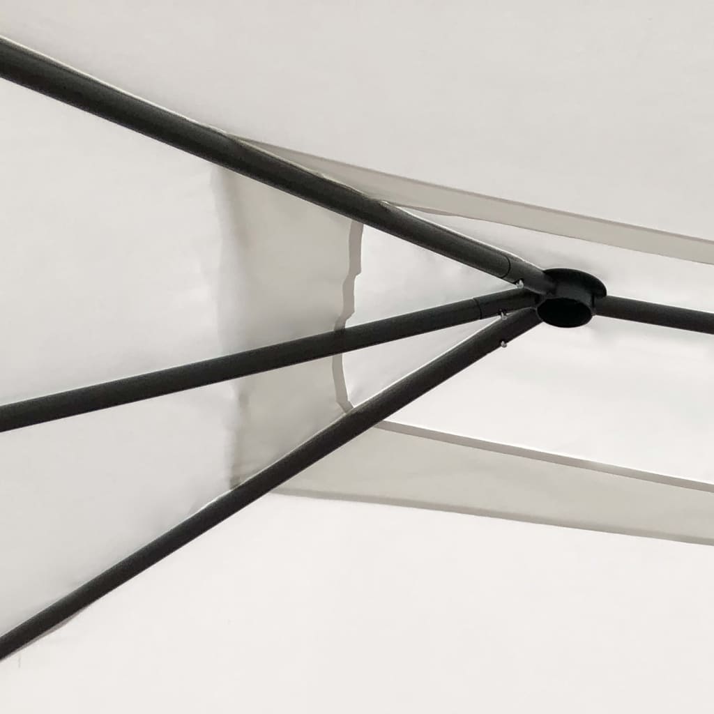 vidaXL Pavillon 3x4x2,6 m Creme 160 g/m² - Image 3