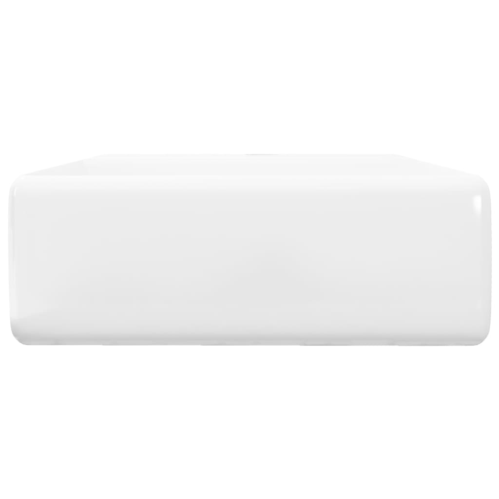 Waschbecken Keramikspülen Überlauf Hahnloch 41 x 41 cm - Image 5