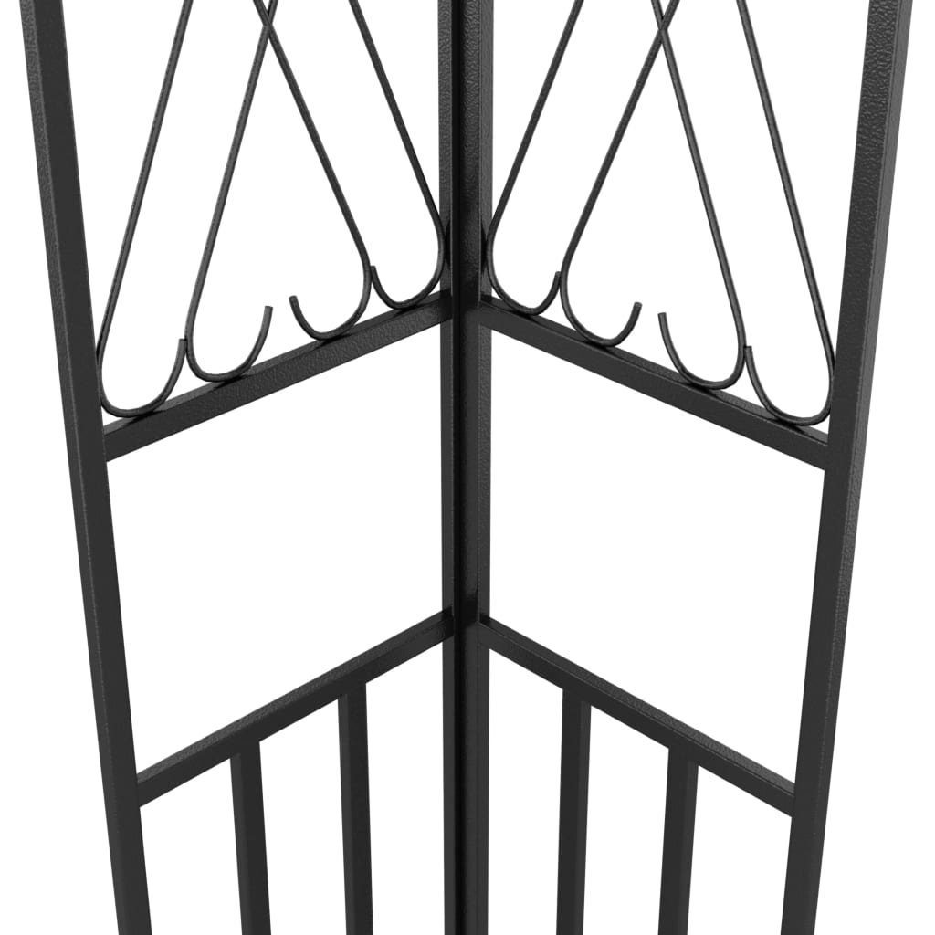 vidaXL Pavillon mit LED-Lichterkette 3x3 m Creme Stoff - Image 6