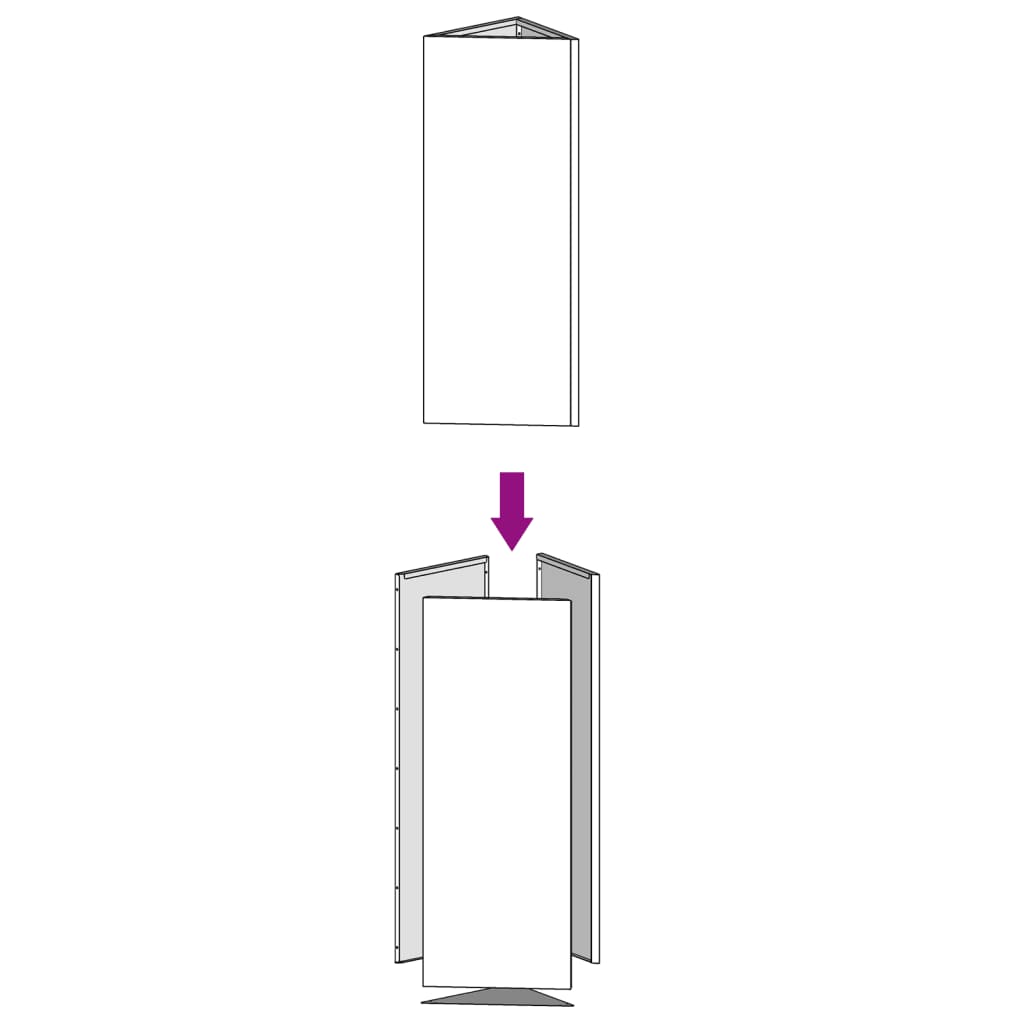 vidaXL Pflanzkübel 40x34,5x75 cm Cortenstahl - Image 6