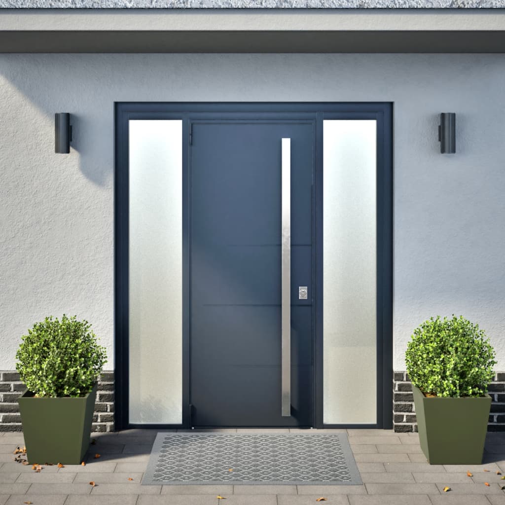 vidaXL Pflanzkübel 2 Stk. Olivgrün 40x40x40 Stahl - Image 3