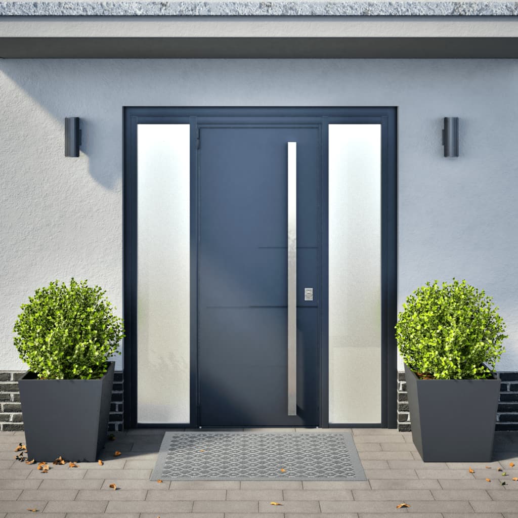 vidaXL Pflanzkübel 2 Stk. Anthrazit 50x50x50 Stahl - Image 3