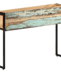 vidaXL Pflanzkübel 90x20x68 cm Recyceltes Massivholz