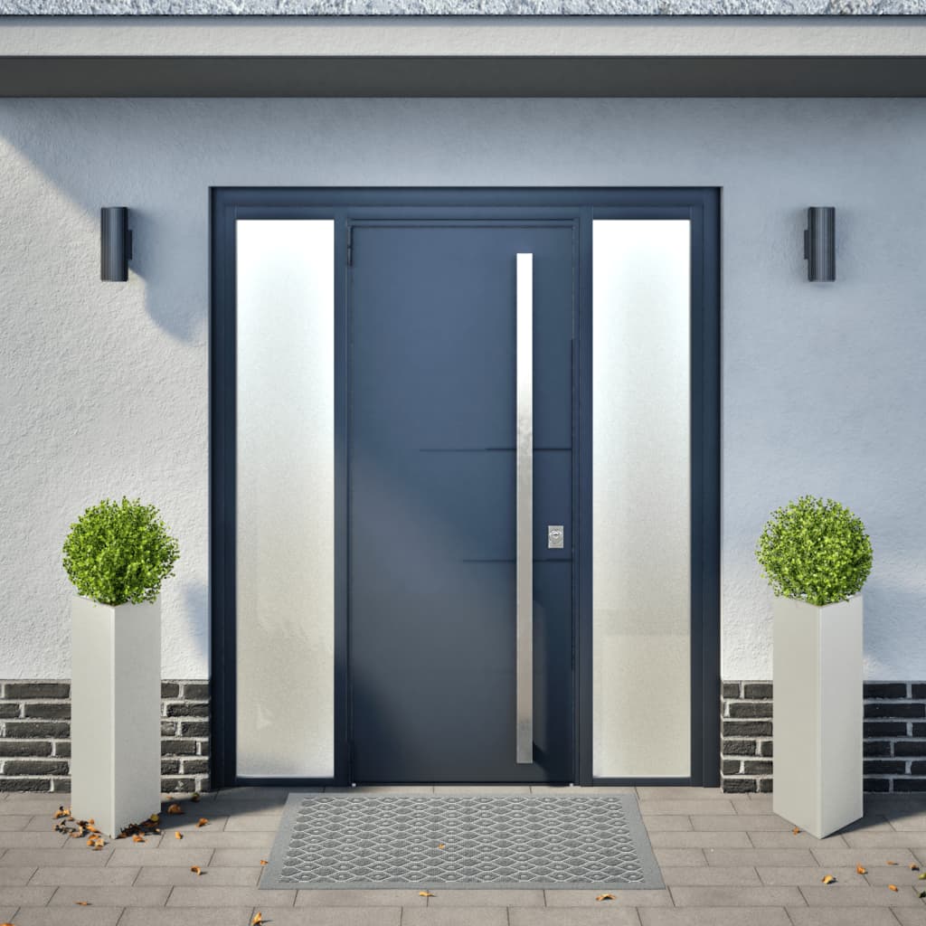 vidaXL Pflanzkübel 2 Stk. Dreieckig 30x26x75 cm Edelstahl - Image 3