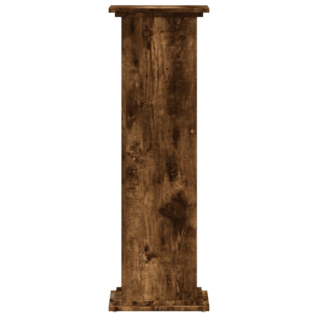 vidaXL Pflanzenständer Räuchereiche 33x33x100 cm Holzwerkstoff - Image 5