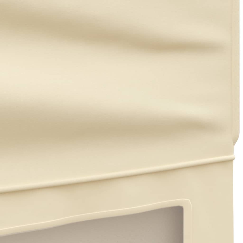 vidaXL Partyzelt Faltbar mit Seitenwänden Creme 2x2 m - Image 6