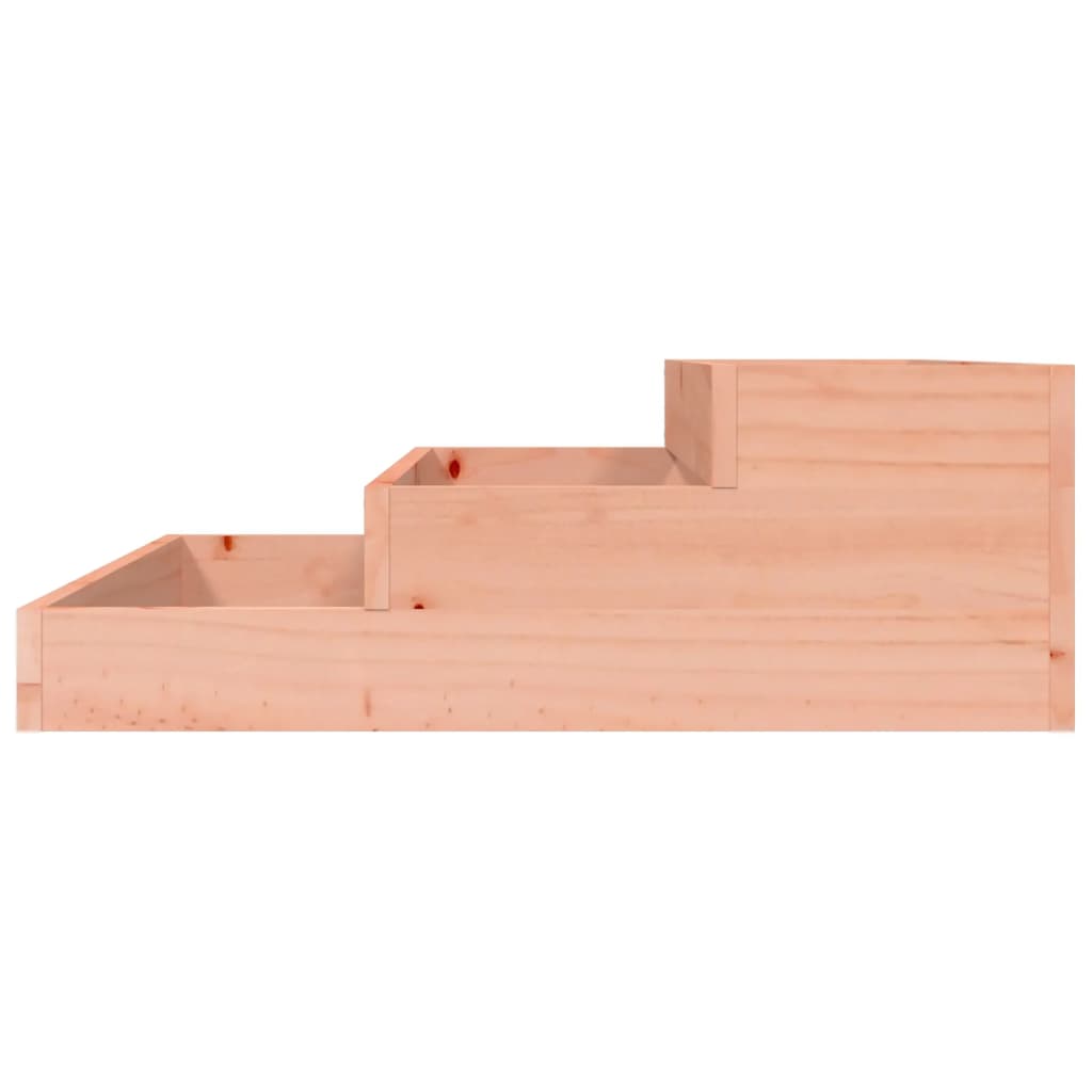 vidaXL Pflanzkübel 78x78x27 cm Massivholz Douglasie - Image 5