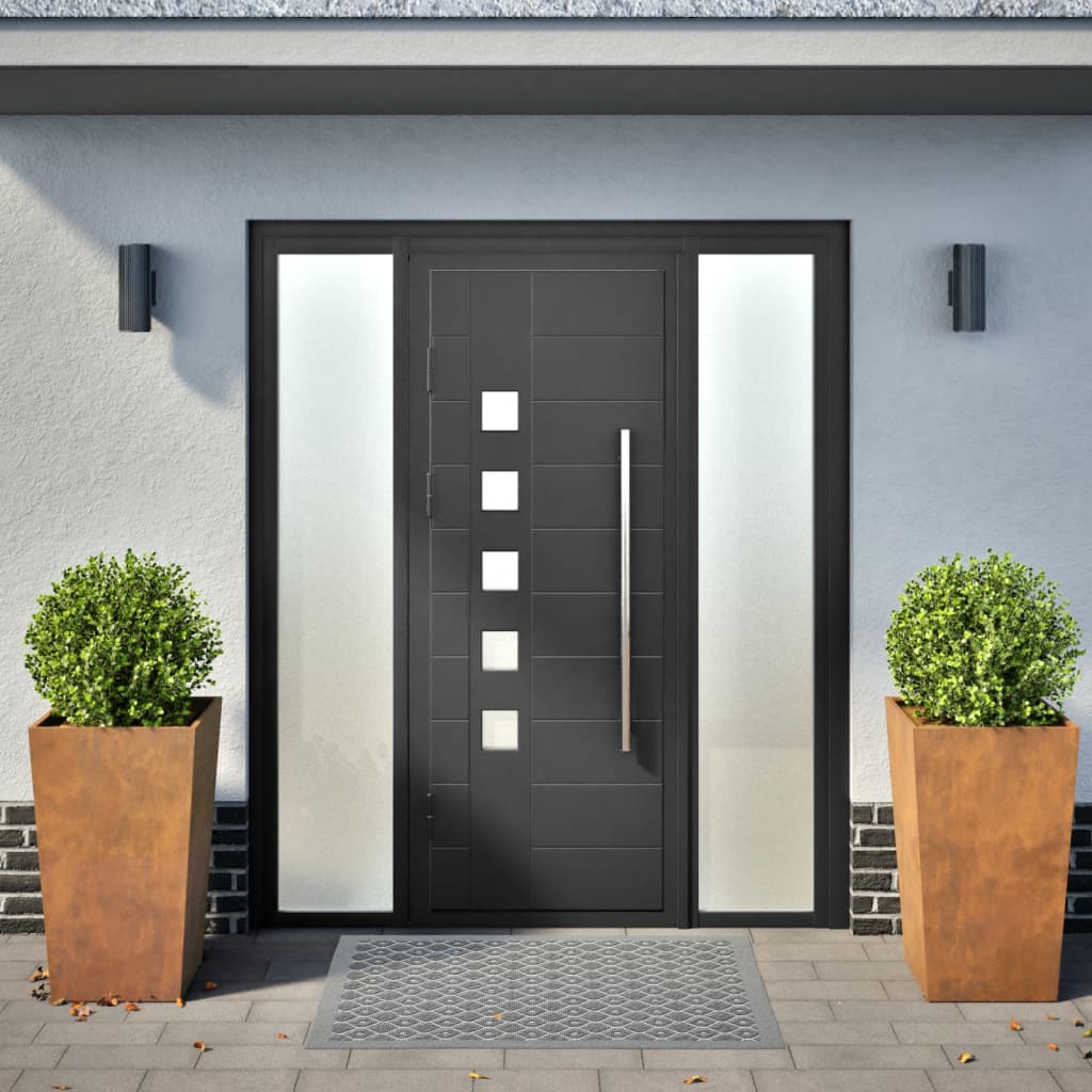 vidaXL Pflanzkübel 2 Stk. 45x45x75 cm Wetterfester Stahl - Image 3