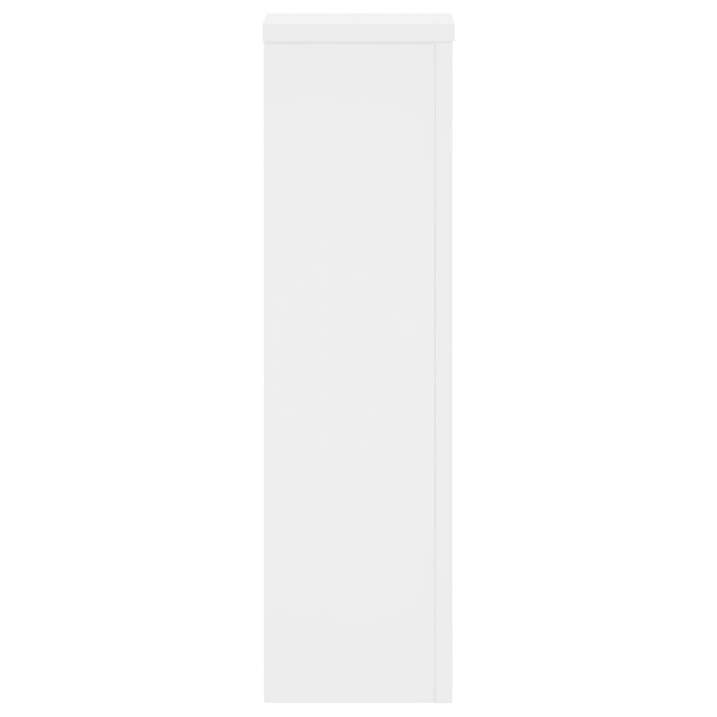 vidaXL Pflanzenständer 2 Stk. Weiß 17x17x60 cm Holzwerkstoff - Image 5