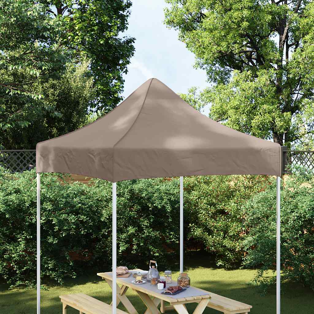 vidaXL Partyzelt-Dach 2x2 m Taupe 270 g/m²