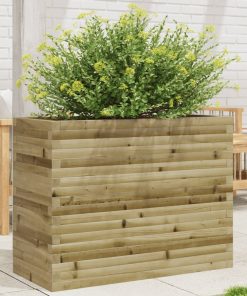 vidaXL Pflanzkübel 90x40x68,5 cm Kiefernholz Imprägniert