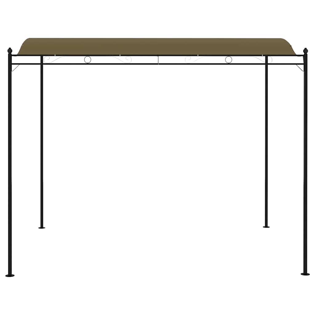 vidaXL Pavillon 3x2,4 m Taupe 180 g/m² - Image 4