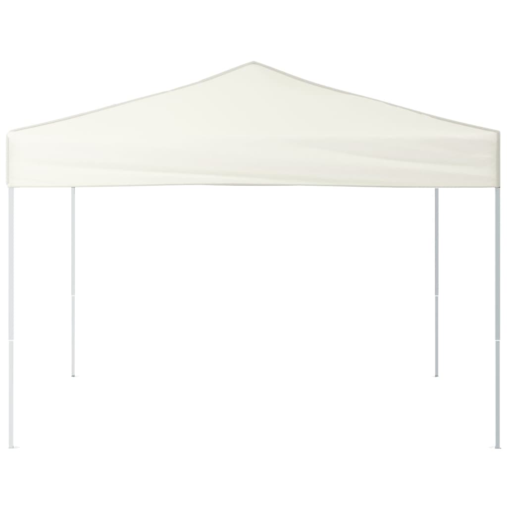 vidaXL Partyzelt Faltbar Creme 3x3 m - Image 3