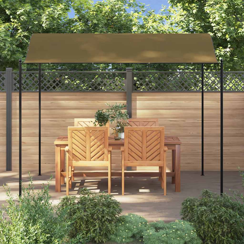 vidaXL Pavillon 3x2,4 m Taupe 180 g/m² - Image 3