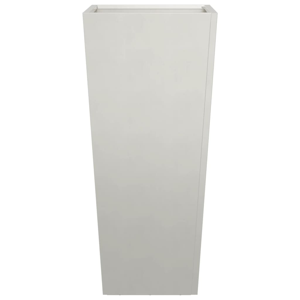 vidaXL Pflanzkübel 2 Stk. 35x35x75 cm Edelstahl - Image 5
