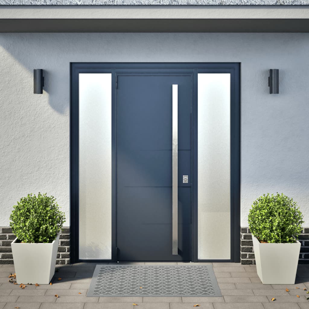 vidaXL Pflanzkübel 2 Stk. Weiß 40x40x40 cm Stahl - Image 3