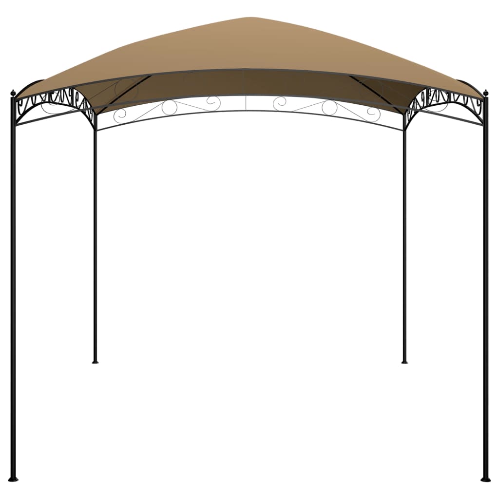 vidaXL Pavillon 3x4x2,65 m Taupe 180 g/m² - Image 3