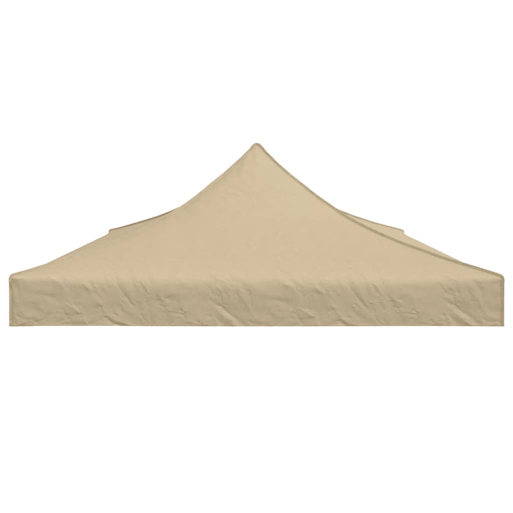 vidaXL Partyzelt-Dach 6x3 m Beige 270 g/m² - Image 4