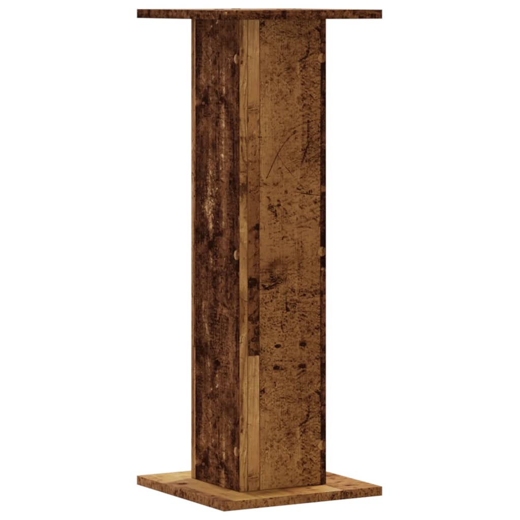 vidaXL Pflanzenständer 2 Stk. Altholz-Optik 30x30x80 cm Holzwerkstoff - Image 5