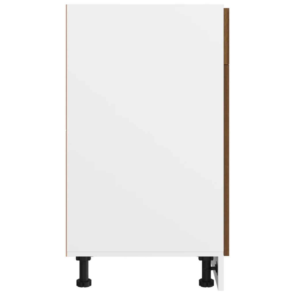 vidaXL Unterschrank mit Schublade Lyon Braun Eichen-Optik 40x46x81,5 cm - Image 6