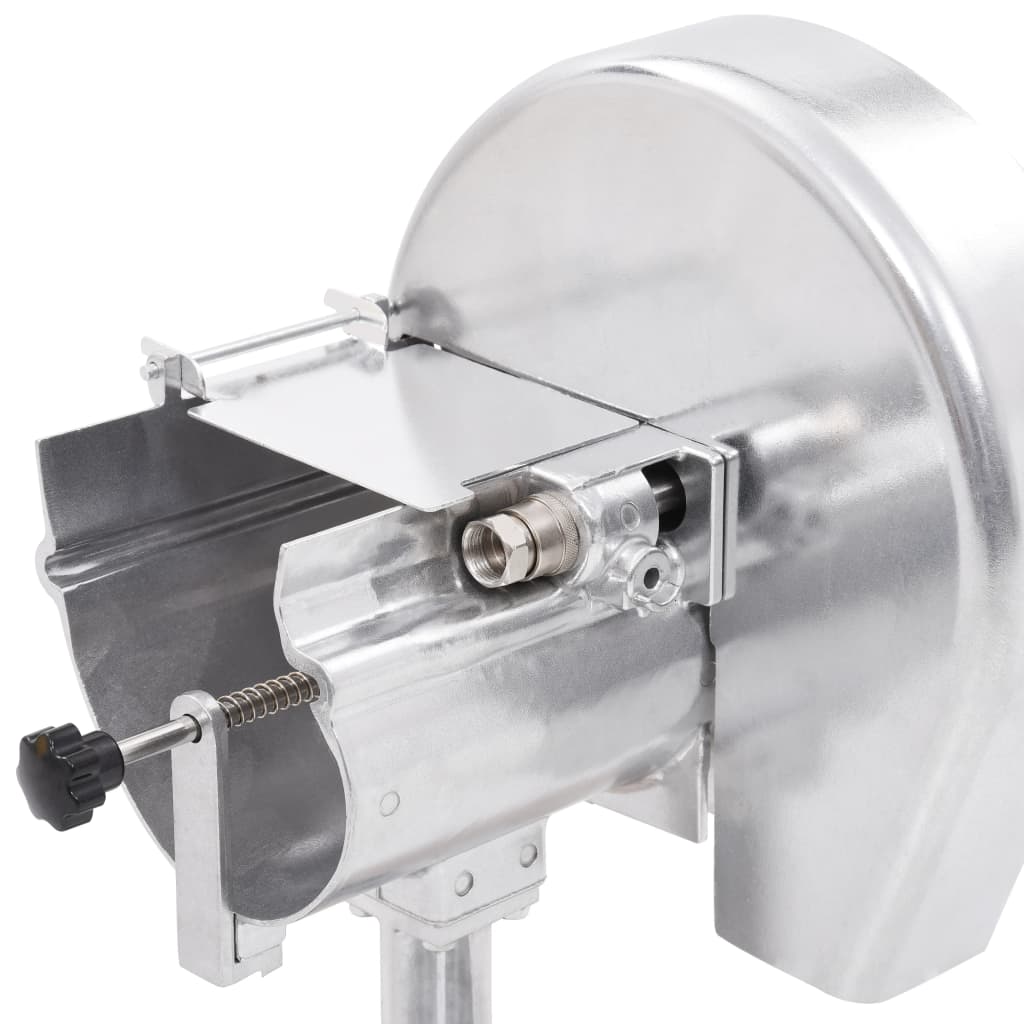 vidaXL Manueller Gemüseschneider Silbern 22 x 44,5 cm Aluminium - Image 6