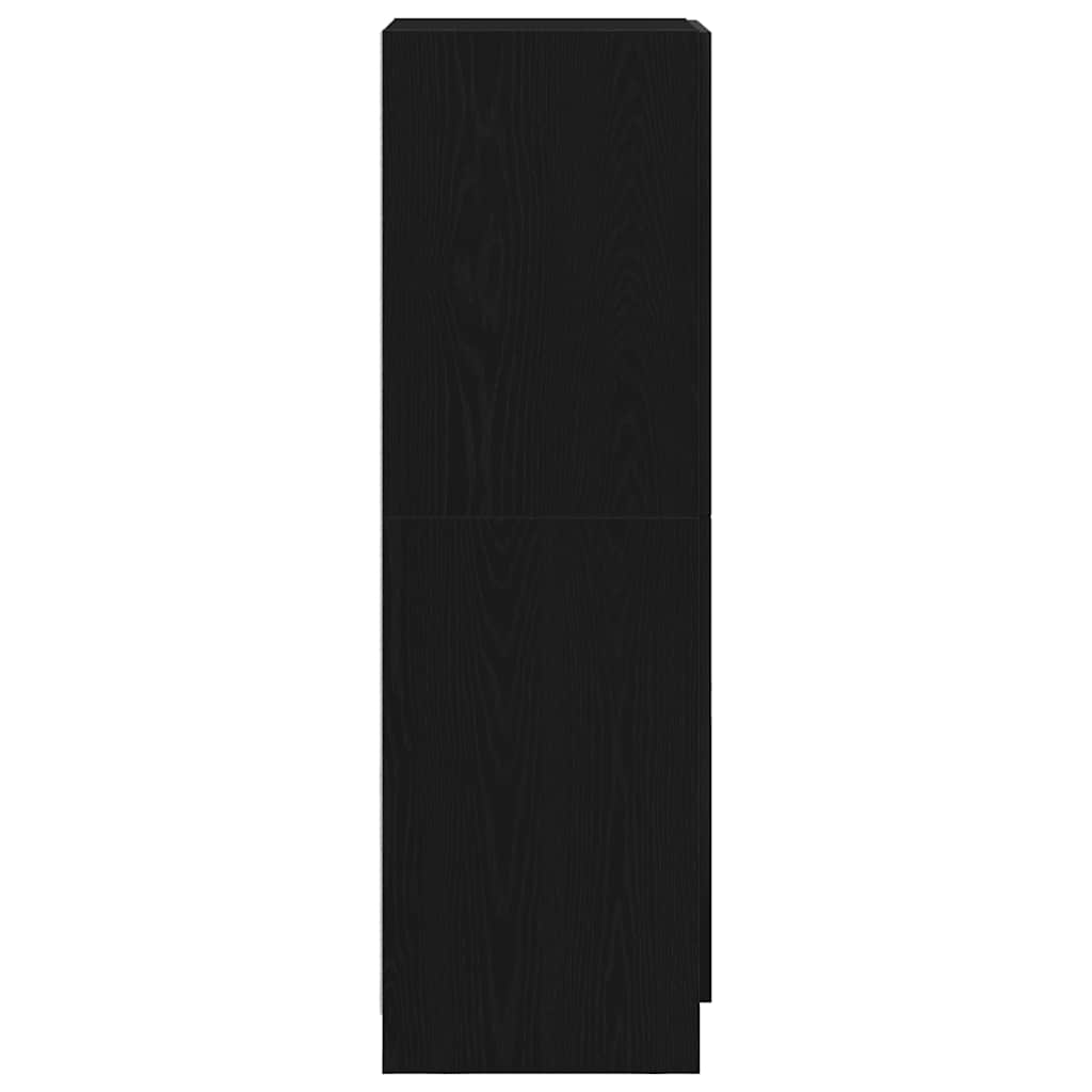 vidaXL Küchenschrank Schwarz 38x41,5x131,5 cm Holzwerkstoff - Image 6