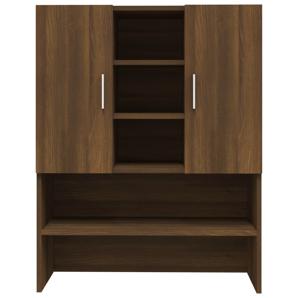 vidaXL Waschmaschinenschrank Braun Eichen-Optik 70,5x25,5x90 cm - Image 6