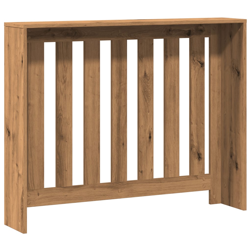 vidaXL Heizkörperverkleidung Artisan-Eiche 104x20x82 cm Holzwerkstoff - Image 5