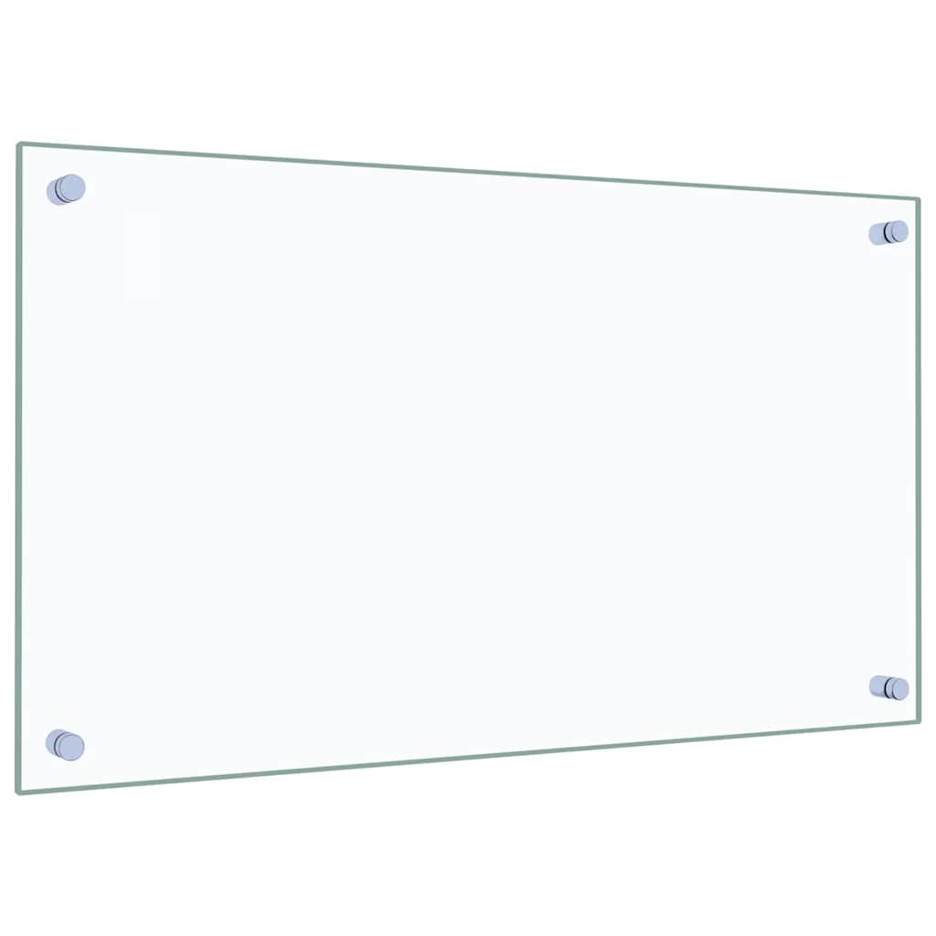vidaXL Küchenrückwände 2 Stk. Transparent 70x40 cm Hartglas - Image 5