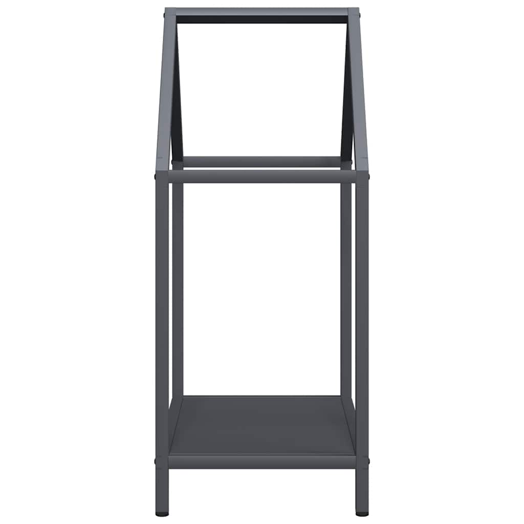 vidaXL Brennholzregal Anthrazit 40x25x60 cm Kaltgewalzter Stahl - Image 6