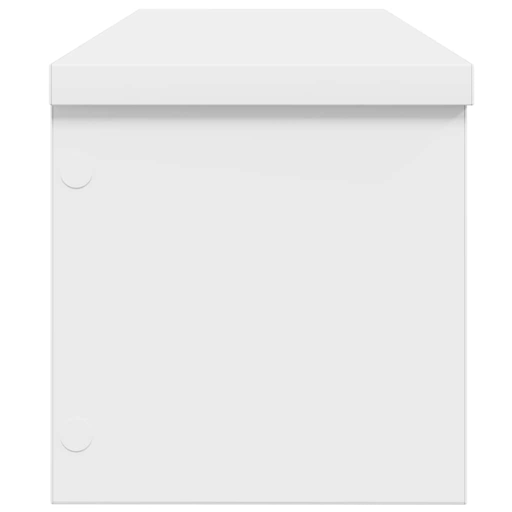 vidaXL Küchenregal Stapelbar Weiß 60x15x16 cm Holzwerkstoff - Image 4