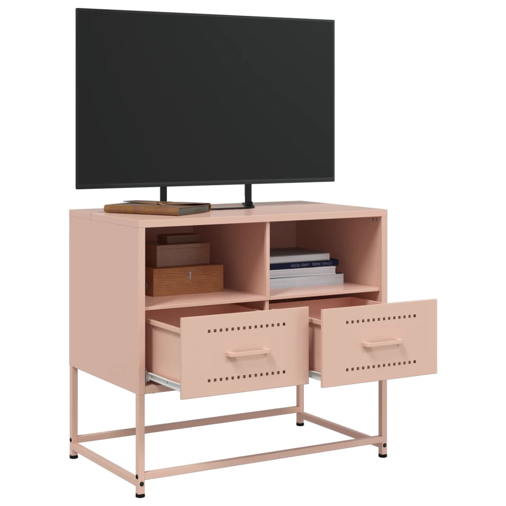 vidaXL TV-Schrank Rosa 68x39x60,5 cm Stahl - Image 4