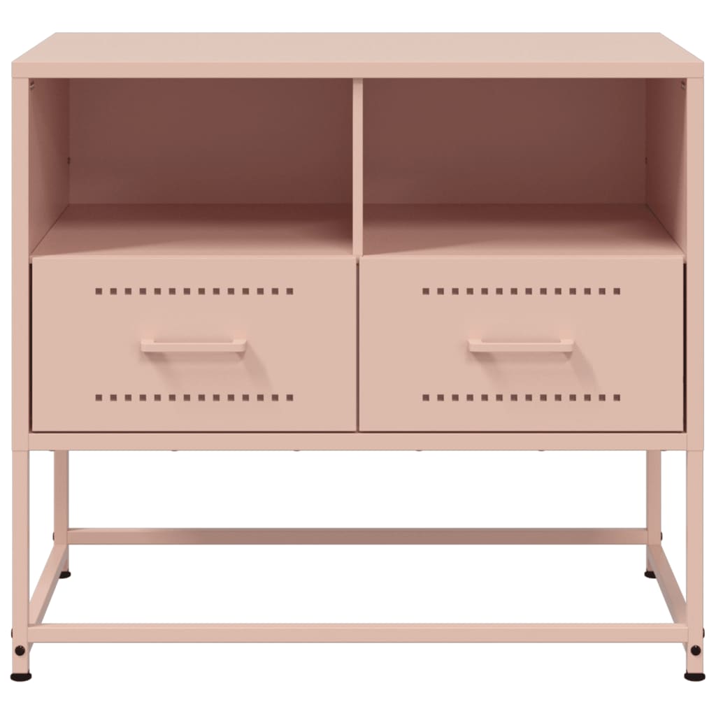 vidaXL TV-Schrank Rosa 68x39x60,5 cm Stahl - Image 6
