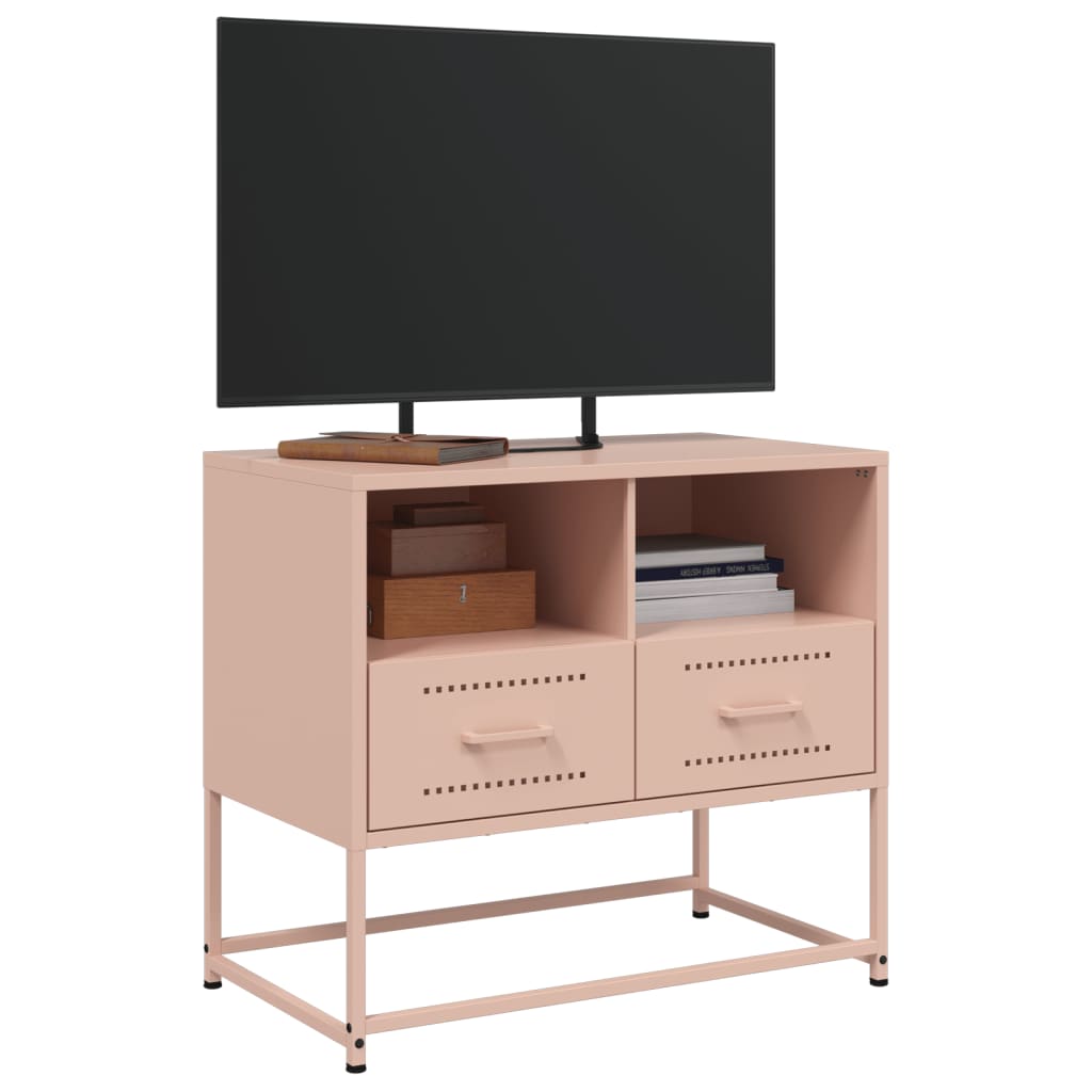 vidaXL TV-Schrank Rosa 68x39x60,5 cm Stahl - Image 5