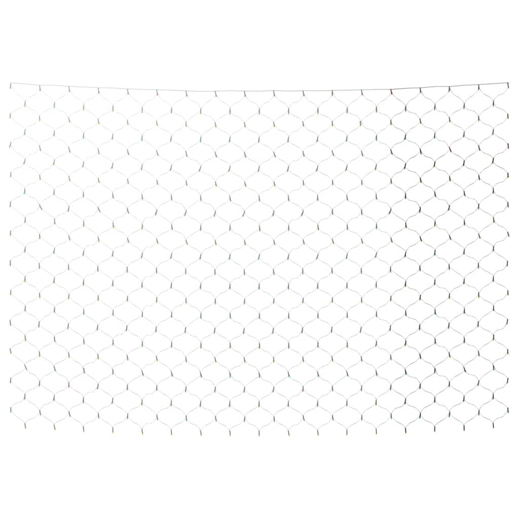 vidaXL Weihnachts-Lichternetz 4x4 m 544 LED Bunt Indoor Outdoor - Image 6