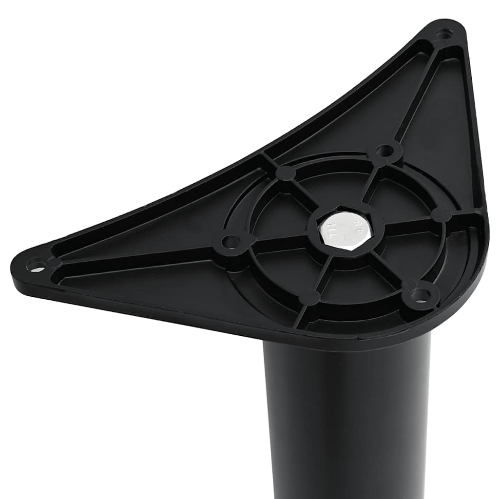 4x höhenverstellbares Tischbein Schwarz 710 mm - Image 5
