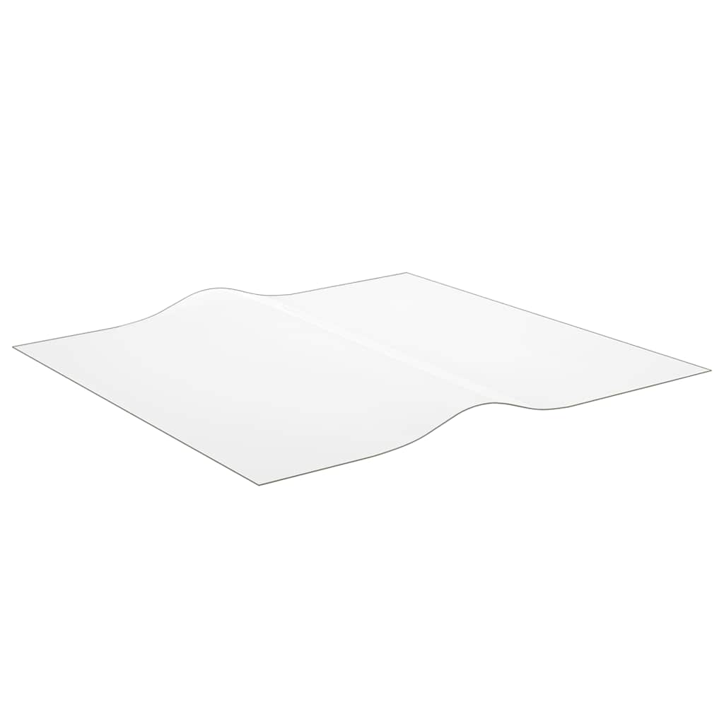 vidaXL Tischfolie Transparent 70x70 cm 1,6 mm PVC - Image 3