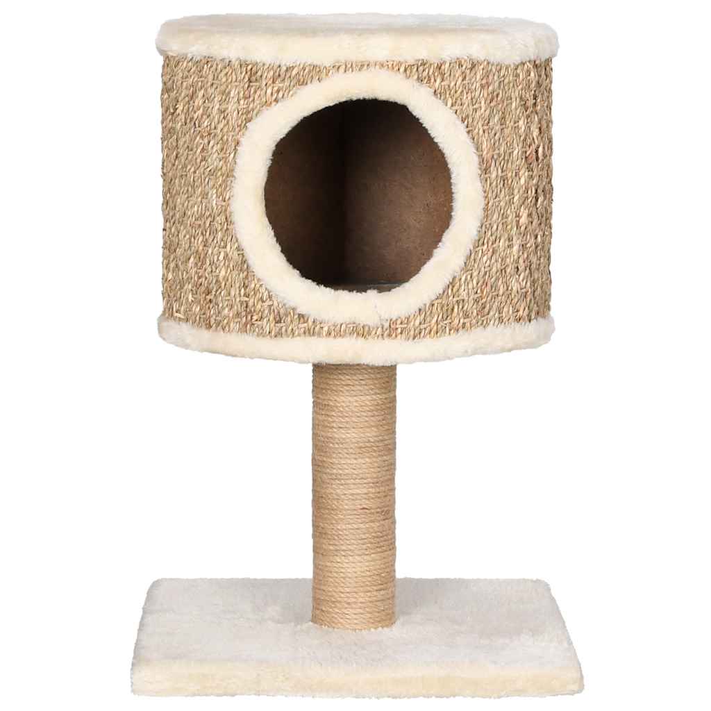 vidaXL Katzen-Kratzbaum mit Katzenhöhle 52 cm Seegras - Image 3