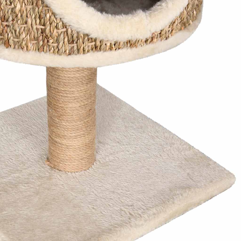 vidaXL Katzen-Kratzbaum mit Katzenhöhle 52 cm Seegras - Image 6