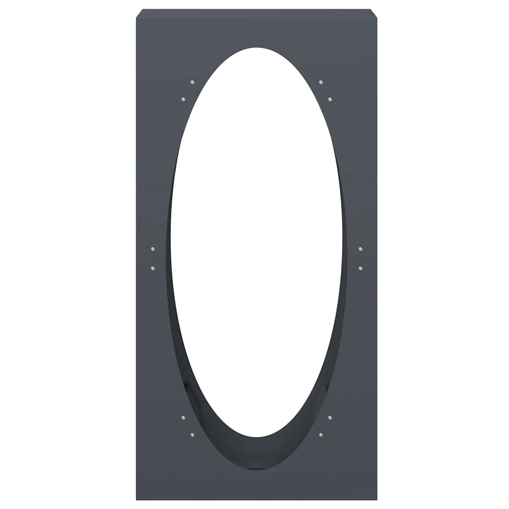 vidaXL Brennholzregal Anthrazit 50x23x100 cm Kaltgewalzter Stahl - Image 5