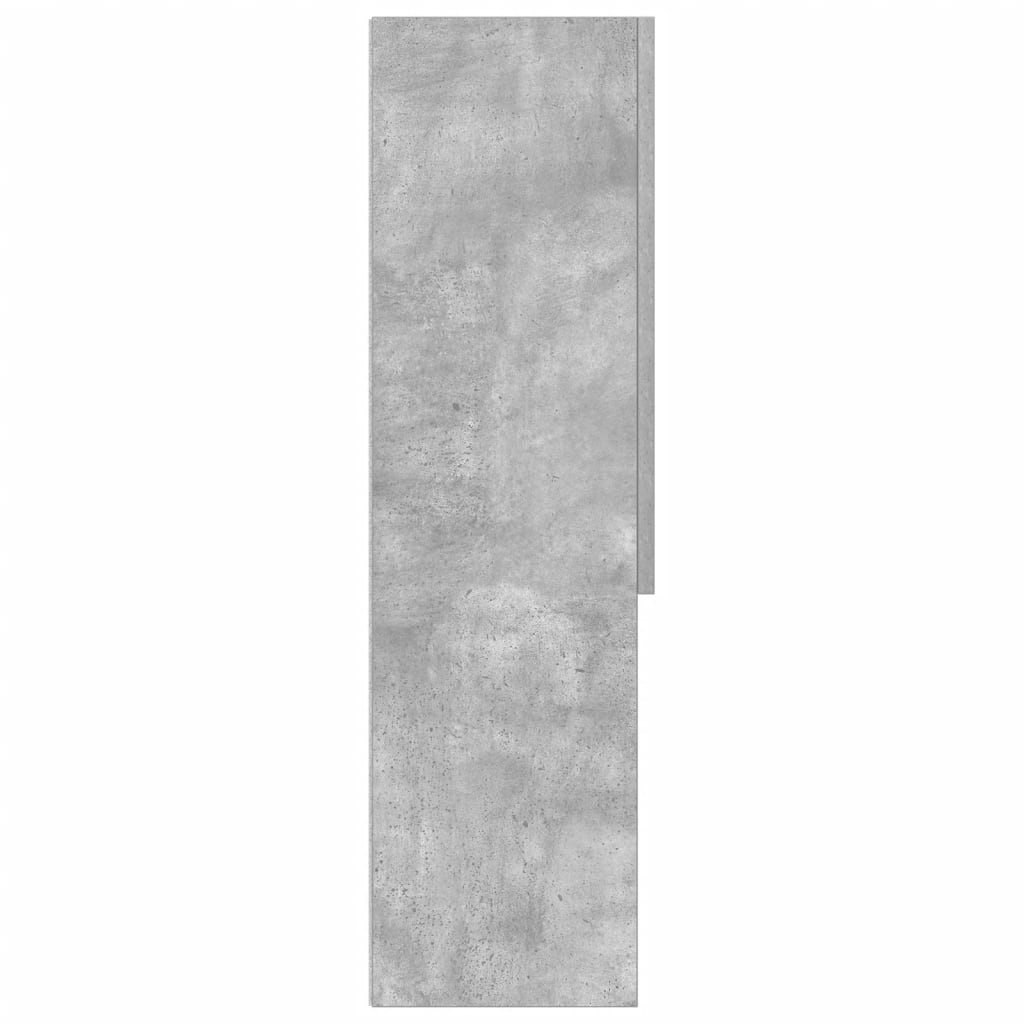 vidaXL Waschmaschinenschrank Betongrau 70,5x25,5x90 cm - Image 5
